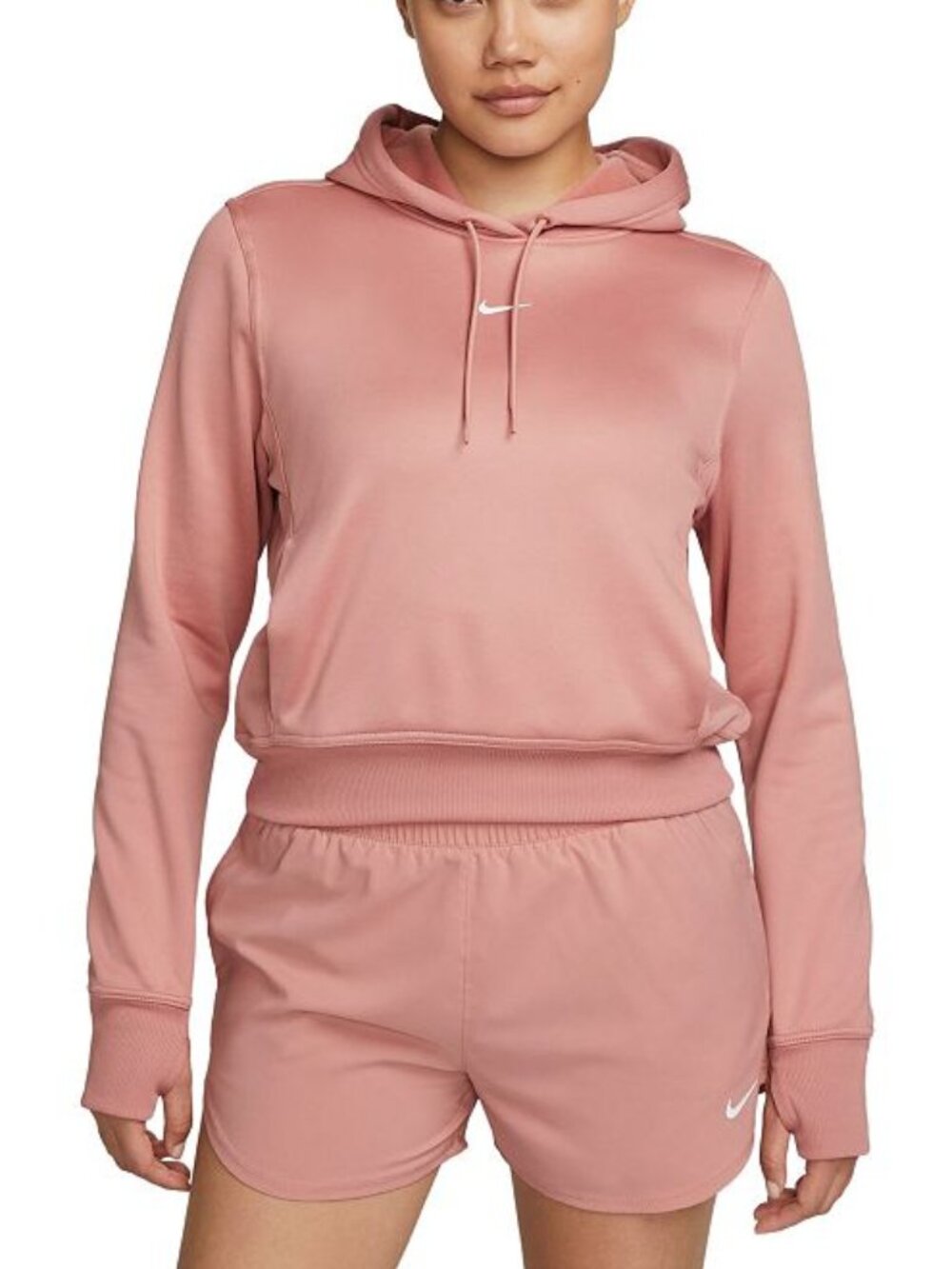 Women's Nike Plus Size Therma Fit Pullover Hoodie - Red Stardust - XXL - NWT